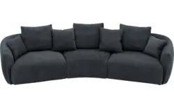 Goossens zitbank fay zwart stof - 8251278-goossens-fay-bank-stof-zwart-02