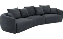 Goossens zitbank fay zwart stof - 8251278-goossens-fay-bank-stof-zwart-01