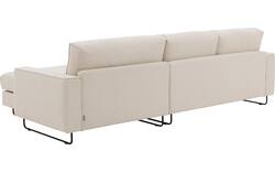 Goossens loungebank jorney beige stof - 8251313-gespiegeld-02