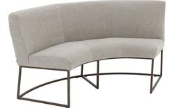 Goossens excellent eetkamerbank tommie beige stof - 8251328-goossens-excellent-tommie-eetkamerstoel-stof-bruin-02