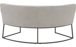 Goossens excellent eetkamerbank tommie beige stof - 8251328-goossens-excellent-tommie-eetkamerstoel-stof-bruin-01