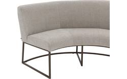 Goossens excellent eetkamerbank tommie beige stof - 8251328-goossens-excellent-tommie-eetkamerstoel-stof-bruin-01