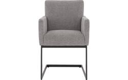 Goossens excellent eetkamerstoel tommie grijs stof - 8251329-goossens-excellent-tommie-eetkamerstoel-stof-grijs-01