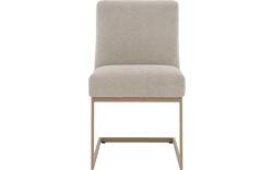 Goossens excellent eetkamerstoel tommie beige stof - 8251330-goossens-excellent-tommie-eetkamerstoel-stof-bruin-01