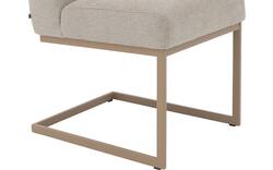 Goossens excellent eetkamerstoel tommie beige stof - 8251330-goossens-excellent-tommie-eetkamerstoel-stof-bruin-01