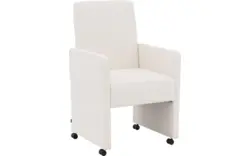 Goossens eetkamerstoel rivas wit kunstleer - 8251334-goossens-rivas-eetkamerstoel-kunstleer-wit-01