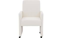 Goossens eetkamerstoel rivas wit kunstleer - 8251334-goossens-rivas-eetkamerstoel-kunstleer-wit-01