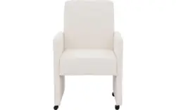 Goossens eetkamerstoel rivas wit kunstleer - 8251334-goossens-rivas-eetkamerstoel-kunstleer-wit-01