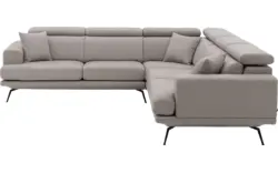 Goossens hoekbank viggo grijs stof - 8251361-goossens-viggo-bank-stof-grijs-01