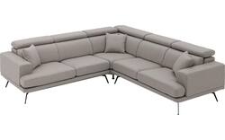 Goossens hoekbank viggo grijs stof - 8251361-goossens-viggo-bank-stof-grijs-01