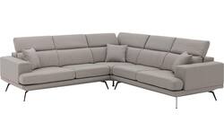 Goossens hoekbank viggo grijs stof - 8251361-goossens-viggo-bank-stof-grijs-01