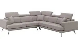 Goossens hoekbank viggo grijs stof - 8251361-goossens-viggo-bank-stof-grijs-01
