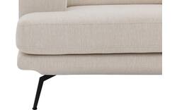 Goossens fauteuil viggo wit stof - 8251363-goossens-viggo-bank-stof-wit-01
