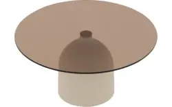 Goossens salontafel niva grijs glas - 8251370-goossens-niva-salontafel-glas-01