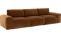 Goossens zitbank amara bruin stof - 8251378-goossens-amara-bank-stof-bruin-02