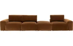 Goossens zitbank amara bruin stof - 8251378-goossens-amara-bank-stof-bruin-11