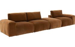 Goossens zitbank amara bruin stof - 8251378-goossens-amara-bank-stof-bruin-12