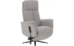 Goossens relaxstoel odyssey grijs stof - 8251379-goossens-odyssey-fauteuil-stof-01