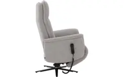 Goossens relaxstoel odyssey grijs stof - 8251379-goossens-odyssey-fauteuil-stof-01