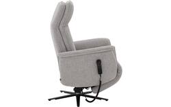 Goossens relaxstoel odyssey grijs stof - 8251379-goossens-odyssey-fauteuil-stof-01