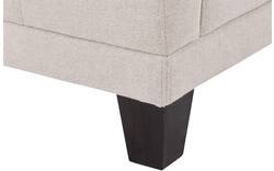 Goossens fauteuil troya wit stof - 8251390-goossens-troya-bank-stof-bruin-01