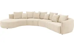 Goossens loungebank fay beige stof - 8251395-goossens-fay-bank-stof-bruin-02