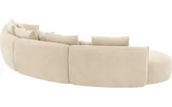 Goossens loungebank fay beige stof - 8251395-goossens-fay-bank-stof-bruin-01
