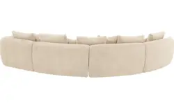 Goossens loungebank fay beige stof - 8251395-goossens-fay-bank-stof-bruin-01