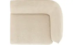 Goossens loungebank fay beige stof - 8251395-goossens-fay-bank-stof-bruin-01