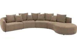 Goossens loungebank fay bruin stof - 8251396-goossens-fay-bank-stof-bruin-01