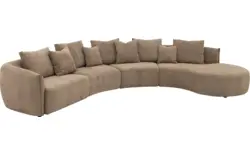Goossens loungebank fay bruin stof - 8251396-goossens-fay-bank-stof-bruin-02