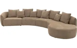Goossens loungebank fay bruin stof - 8251396-goossens-fay-bank-stof-bruin-01