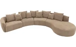 Goossens loungebank fay bruin stof - 8251396-goossens-fay-bank-stof-bruin-01