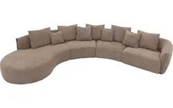 Goossens loungebank fay bruin stof - 8251397-goossens-fay-bank-stof-bruin-01