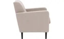 Goossens fauteuil hipp beige stof - 8251505-goossens-hipp-fauteuil-stof-01