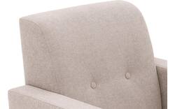 Goossens fauteuil hipp beige stof - 8251505-goossens-hipp-fauteuil-stof-01