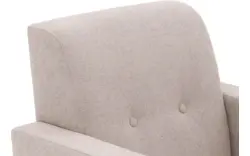 Goossens fauteuil hipp beige stof - 8251505-goossens-hipp-fauteuil-stof-01