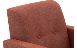 Goossens fauteuil hipp oranje stof - 8251507-goossens-hipp-fauteuil-stof-01