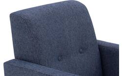 Goossens fauteuil hipp blauw stof - 8251508-goossens-hipp-fauteuil-stof-01