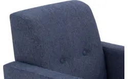 Goossens fauteuil hipp blauw stof - 8251508-goossens-hipp-fauteuil-stof-01