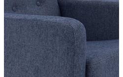 Goossens fauteuil hipp blauw stof - 8251508-goossens-hipp-fauteuil-stof-01