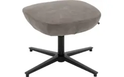 Goossens excellent hocker piemonte grijs leer - 8251509-goossens-excellent-piemonte-hocker-leer-01