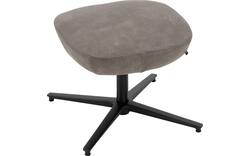 Goossens excellent hocker piemonte grijs leer - 8251509-goossens-excellent-piemonte-hocker-leer-01