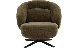 Goossens draaifauteuil saar groen stof - 8251519-goossens-saar-fauteuil-stof-01