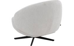 Goossens draaifauteuil saar beige stof - 8251520-goossens-saar-fauteuil-stof-01