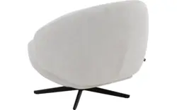 Goossens draaifauteuil saar beige stof - 8251520-goossens-saar-fauteuil-stof-01