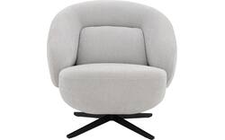Goossens draaifauteuil saar beige stof - 8251520-goossens-saar-fauteuil-stof-01