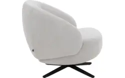 Goossens draaifauteuil saar beige stof - 8251520-goossens-saar-fauteuil-stof-01