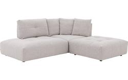 Goossens excellent hoekbank kenz grijs stof - 8251522-goossens-excellent-kenz-bank-stof-grijs-01