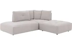 Goossens excellent hoekbank kenz grijs stof - 8251522-goossens-excellent-kenz-bank-stof-grijs-01